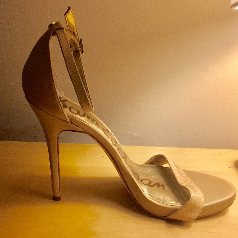 Sam Edelman Eleanor 4" leather sandal